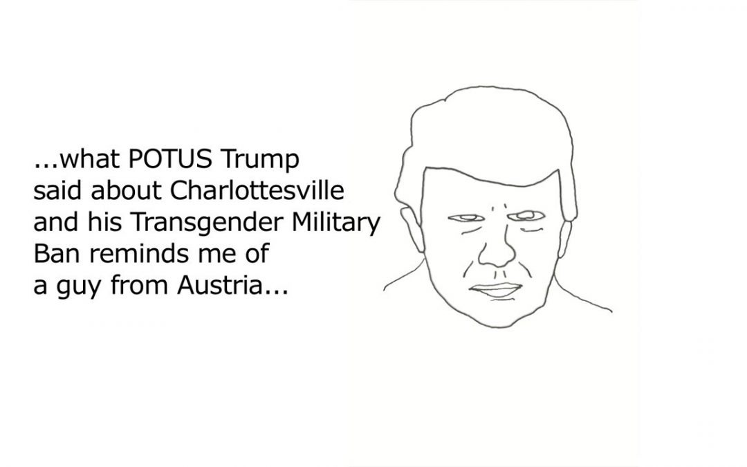 Standbild aus Videoclip "Trump Reminds me of..."